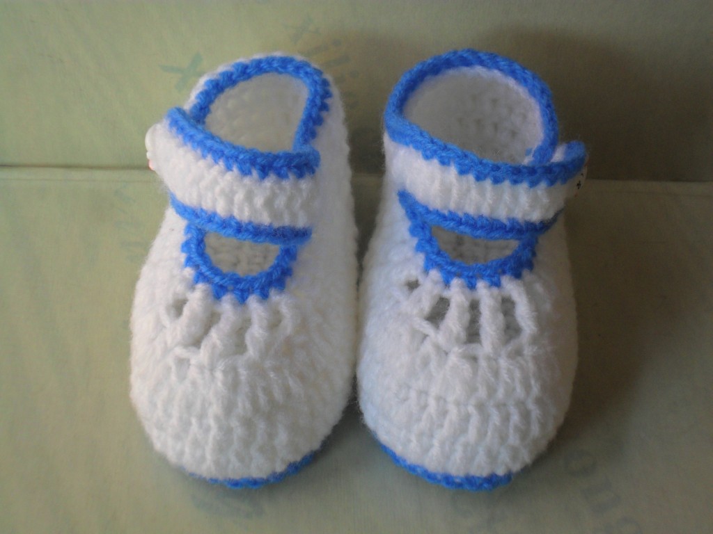 超级可爱的手工编织宝宝钩针凉鞋 -编织教程-编织人生