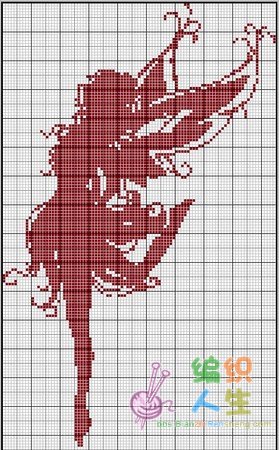 单色绣图_十字绣图案大全_编织人生论坛