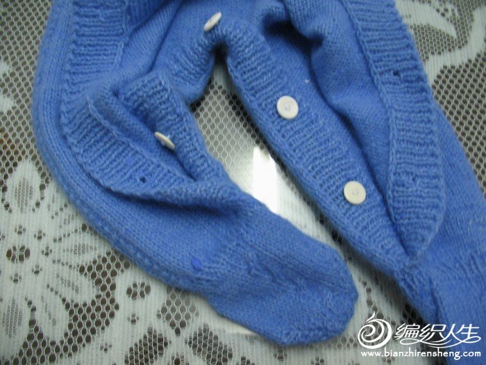 我给孙宝宝编织的毛衣-(2)(4)(6)(7)连衣裤袜的编织要点