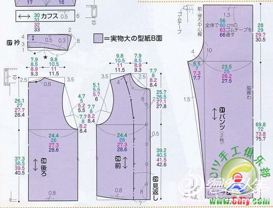 求家居服睡衣睡裤睡裙的裁剪纸样或者教程