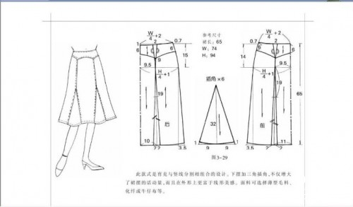 裙子裁剪图解100例