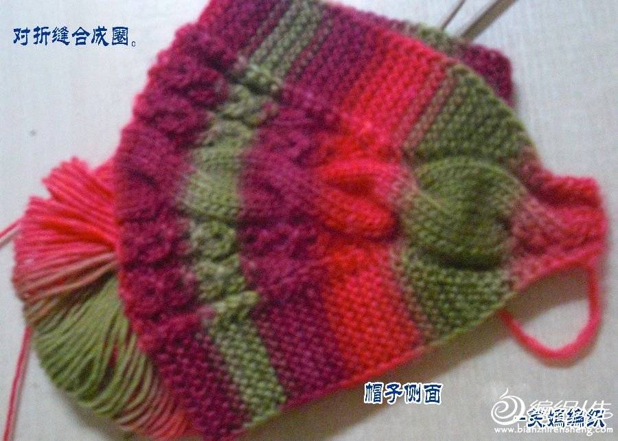 <em>今冬流行</em>的漂亮帽子 一天就织好 - 幸福满屋的