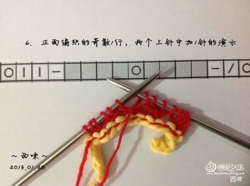 红叶披肩（附海量图解，让新手编织不再难）