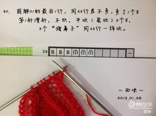 红叶披肩（附海量图解，让新手编织不再难）
