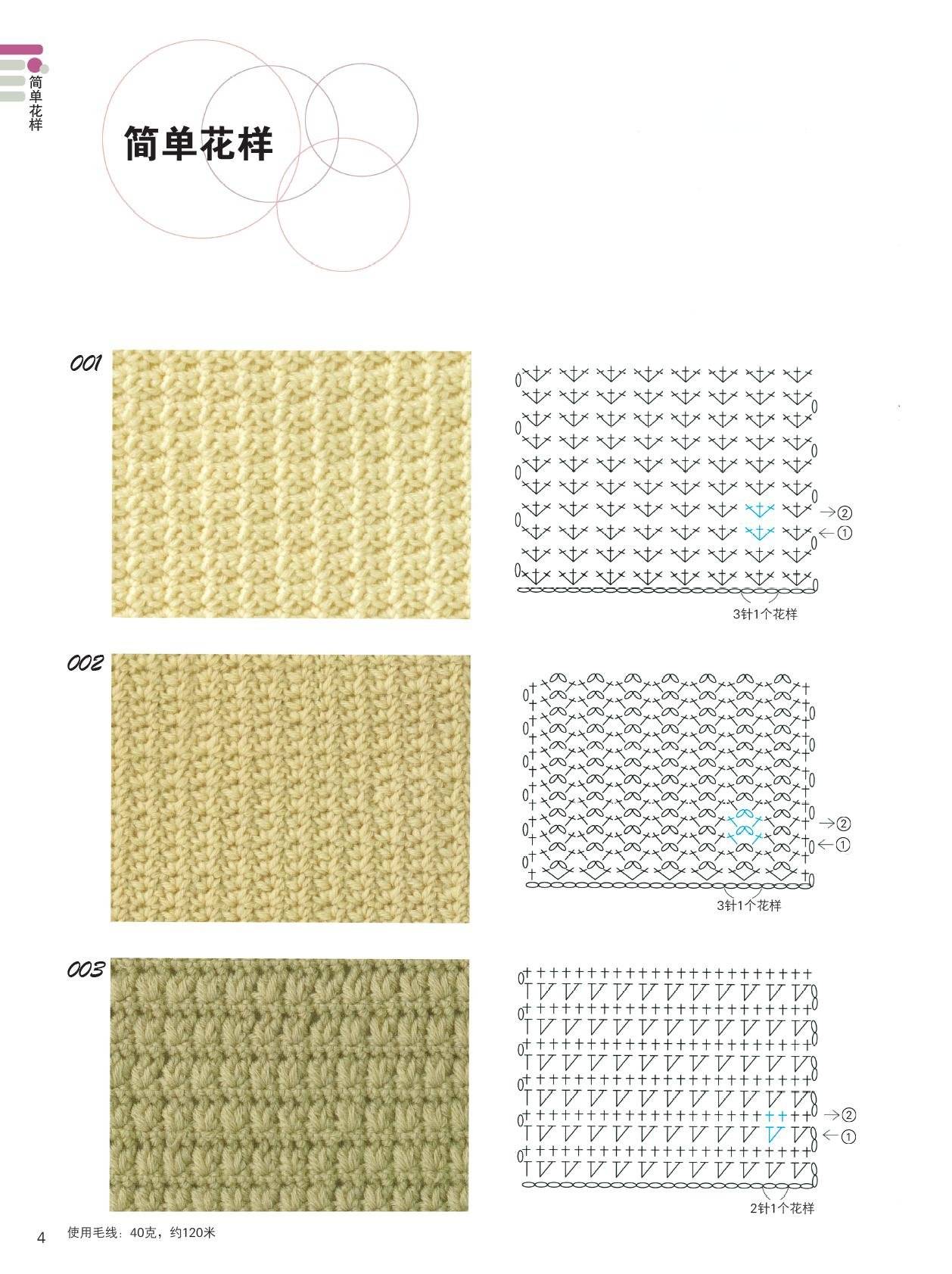 《钩针花样300》(在日本累计销量突破5万册),史上最全