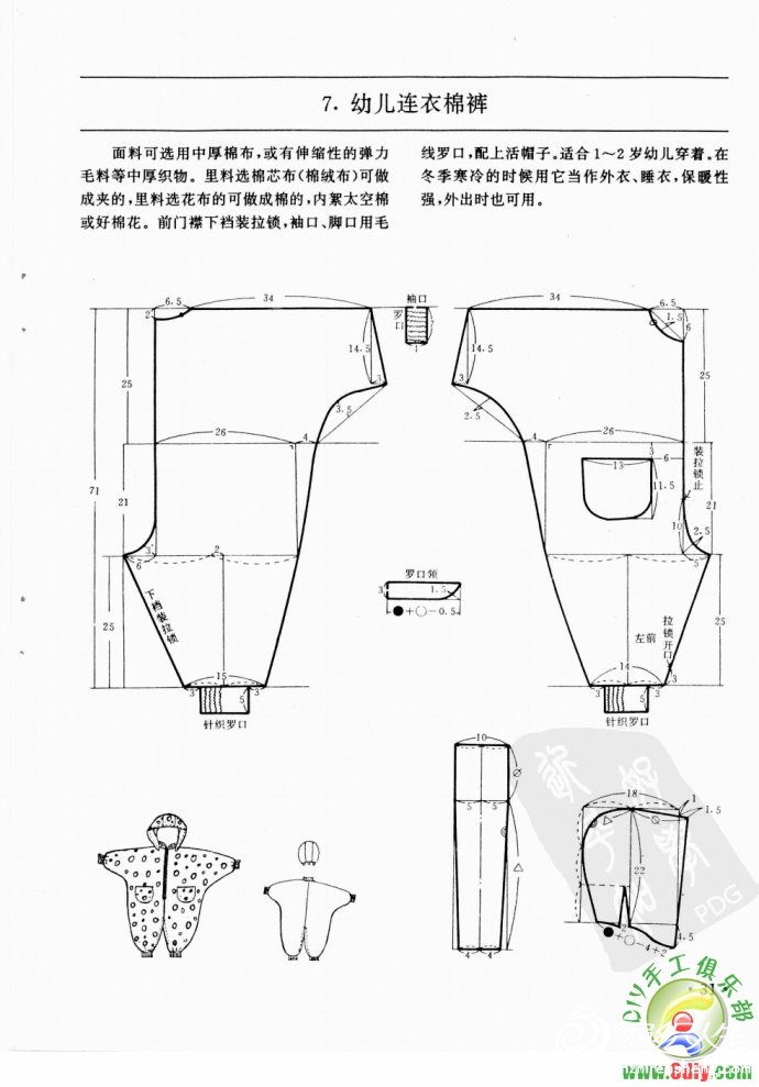 童装纸样