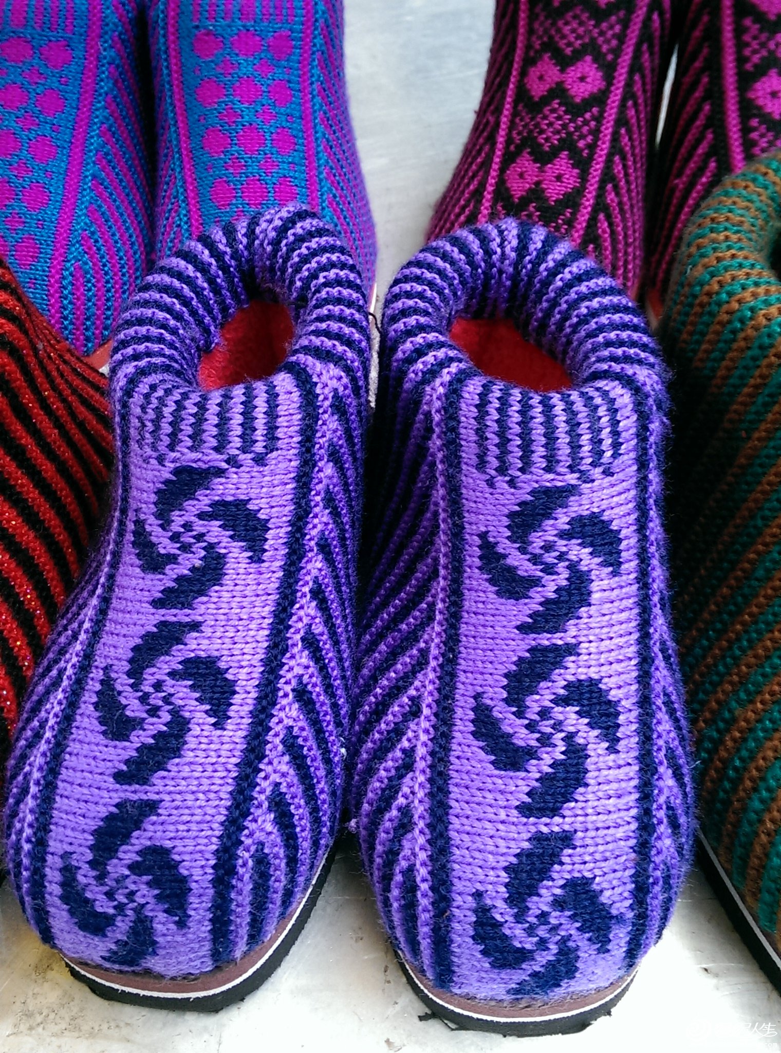 婴儿毛线鞋的编织方法（上集）_哔哩哔哩_bilibili