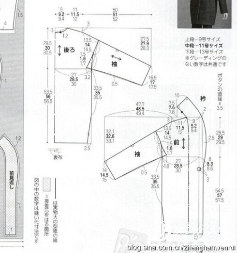 正在做的茧型大衣!_服装设计与裁剪_编织人生论坛