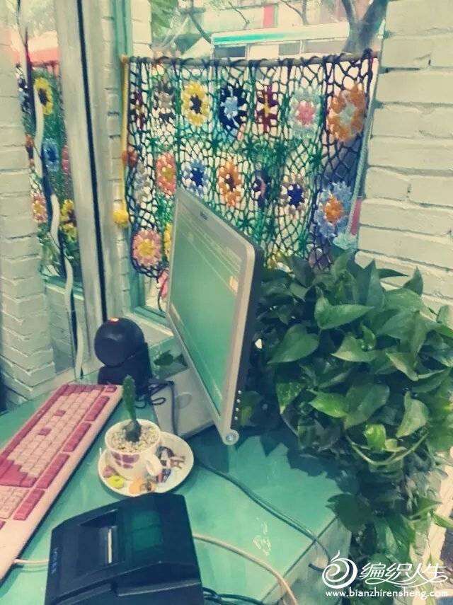 钩花半帘