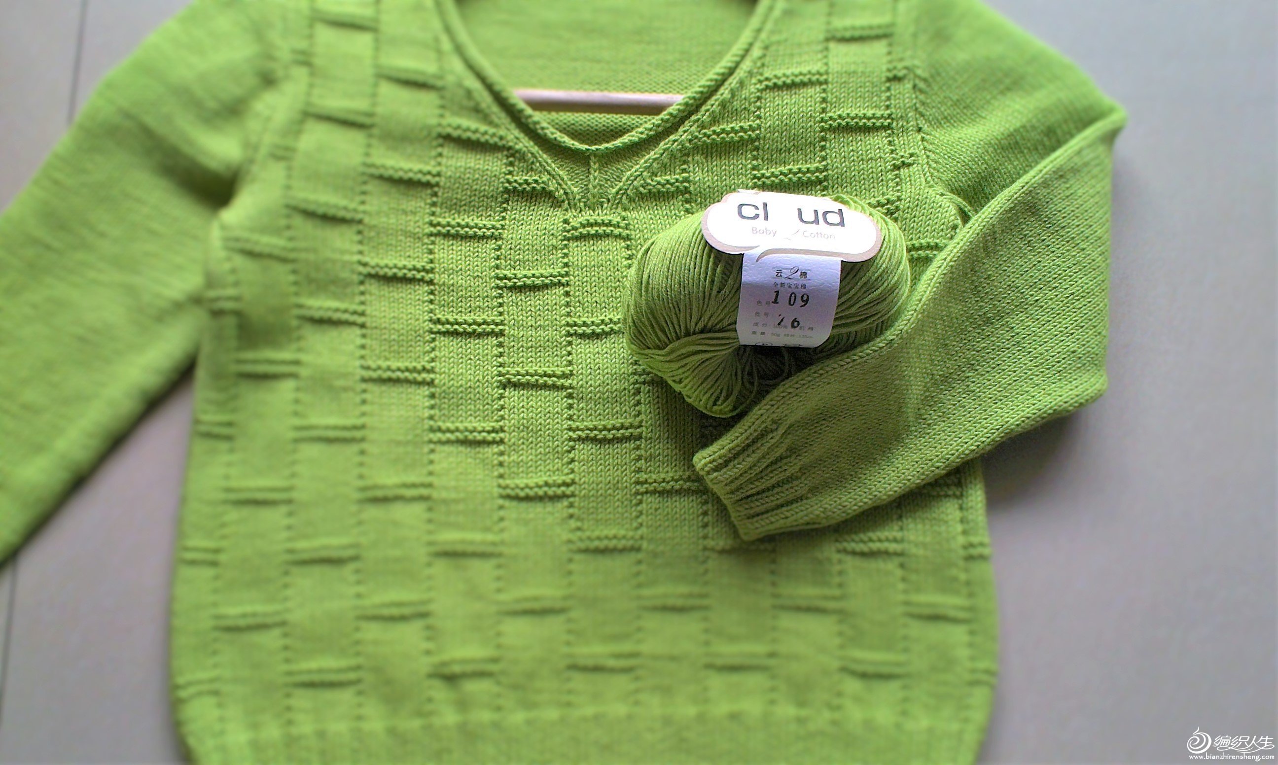 从上往下织西贝毛衣详细教程（成人款及儿童款）-编织教程-编织人生