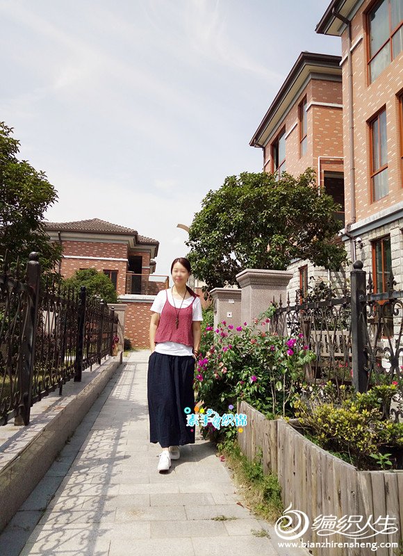 女士棒針吊帶