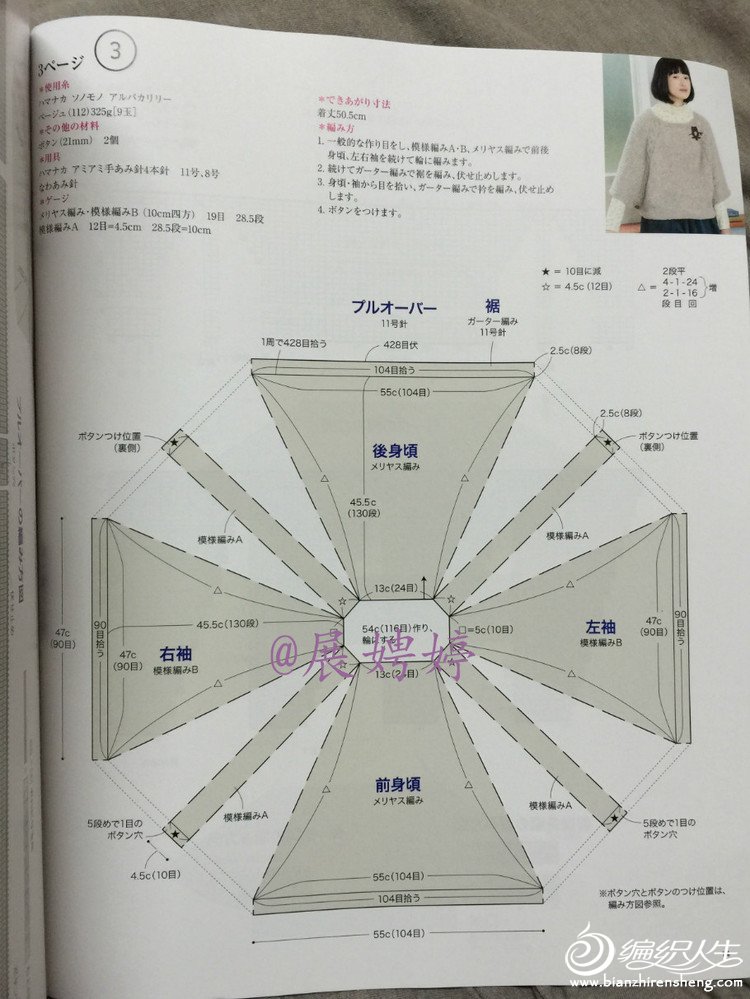 女士斗篷图解