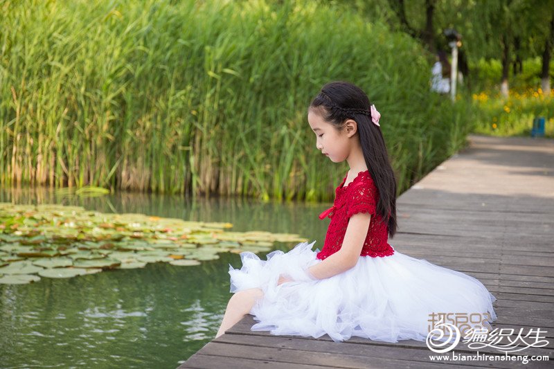 女童鉤針紗裙