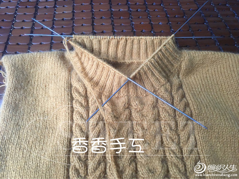 给朋友小孩织的羊绒麻花毛衣-编织教程-编织人生