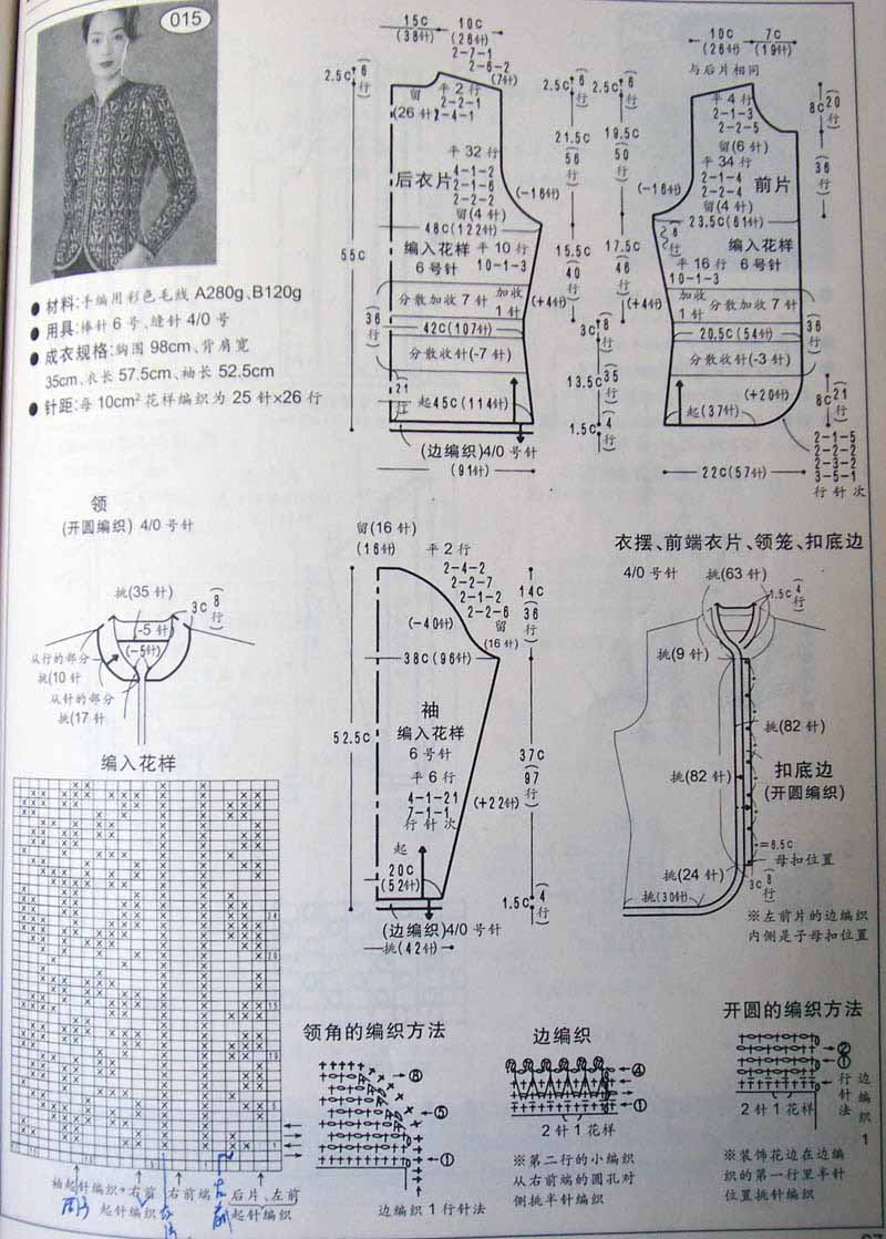 好看的毛衣底边