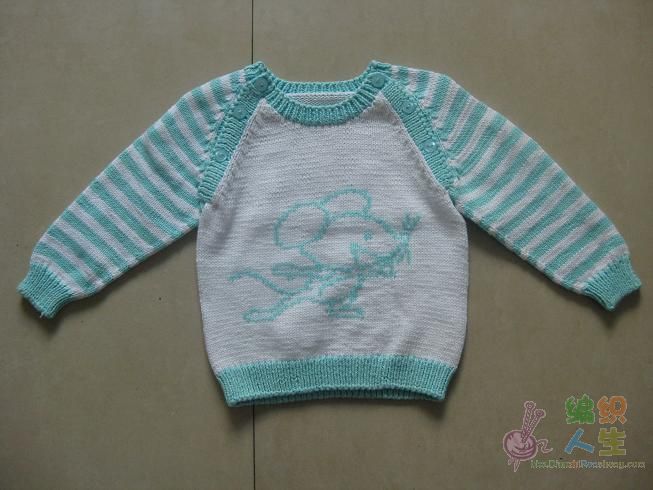 新手发帖~米米家的宝宝棉织的套装 上小老鼠图案了