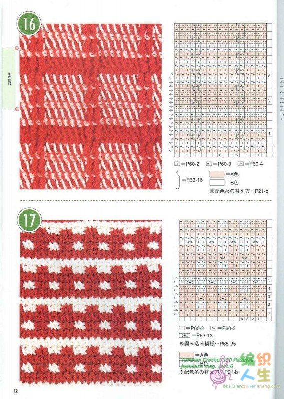 Tunisian Crochet 100 Patterns 010.JPG