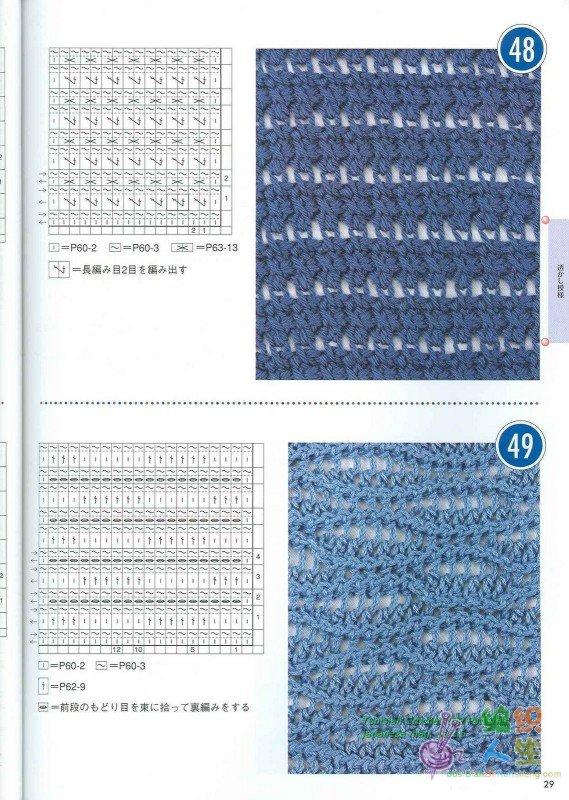 Tunisian Crochet 100 Patterns 027.JPG