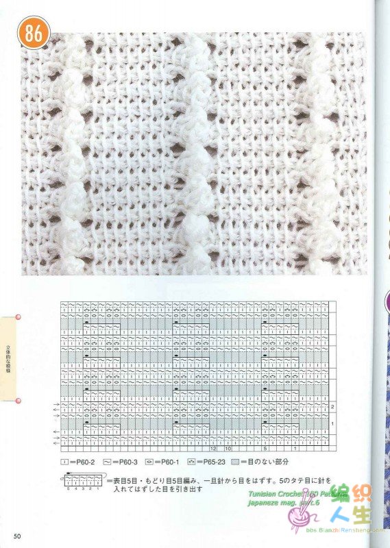 Tunisian Crochet 100 Patterns 048.JPG