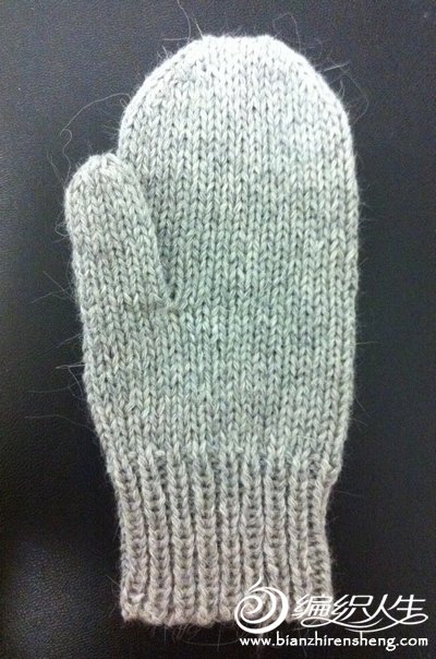 无指手套最简单的织法图片
