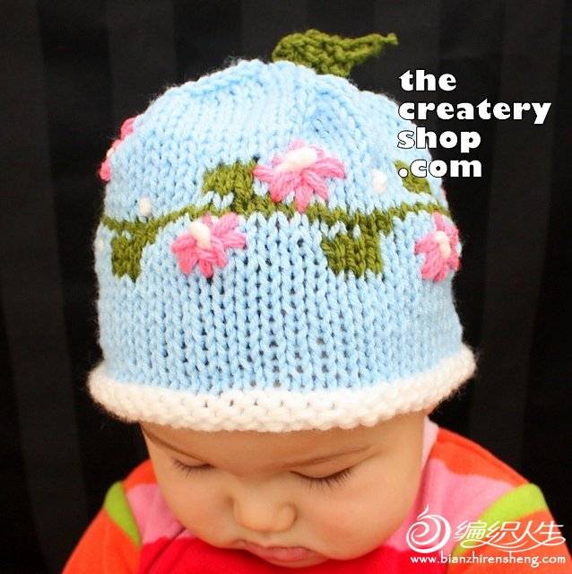 Spring Flowers Baby Hat.jpg