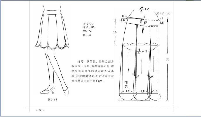 轉載 服裝裁剪 半身裙裁剪圖 整書上傳