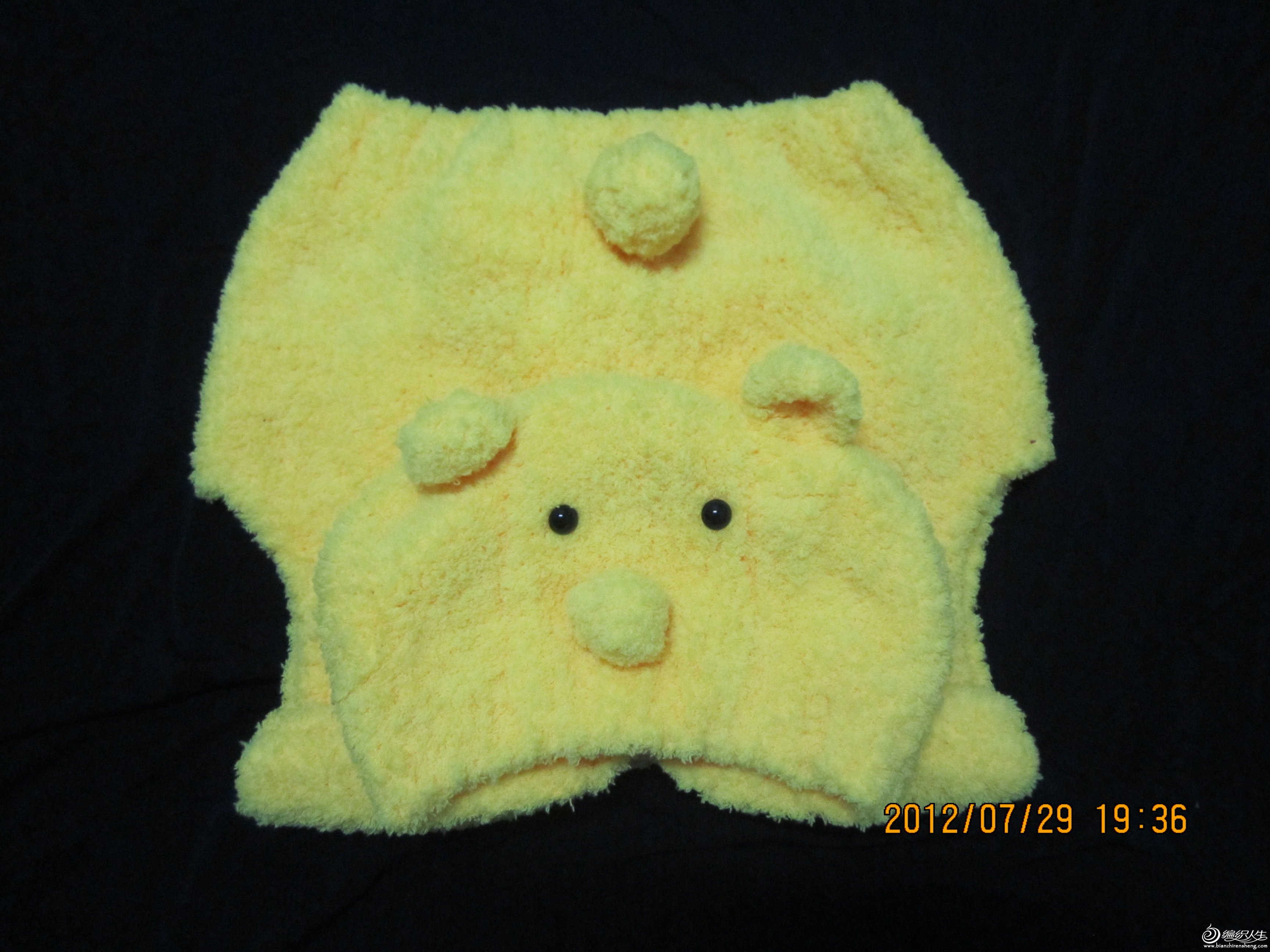 07 kb) 这件毛巾线的小熊背心织了n 件了,单位有差不多大孩子的几乎