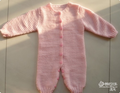 送给未出生的小宝贝的连体衣,毛衣,毛裤(有说明过程)