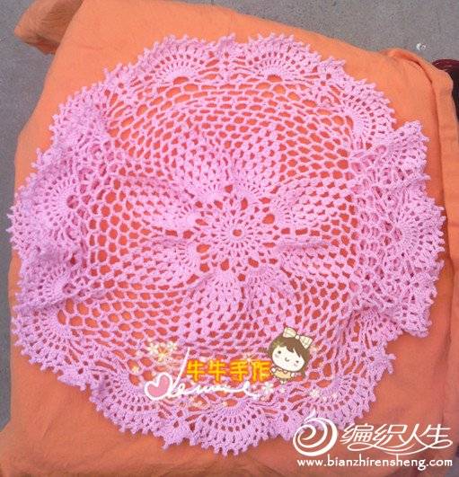儿童钩针桌布衣