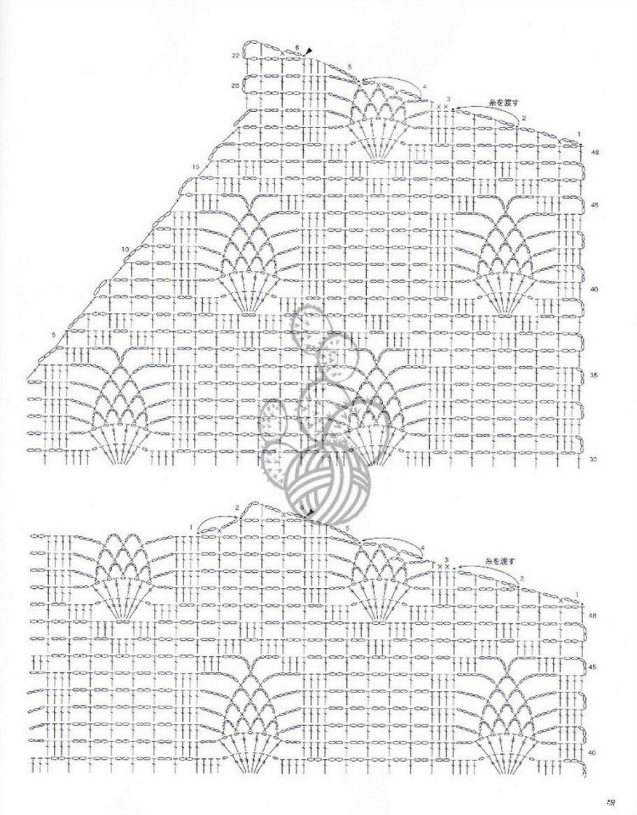(49)Lovely Pineapple Pattern Crochet Clothes  3527 2013.jpg