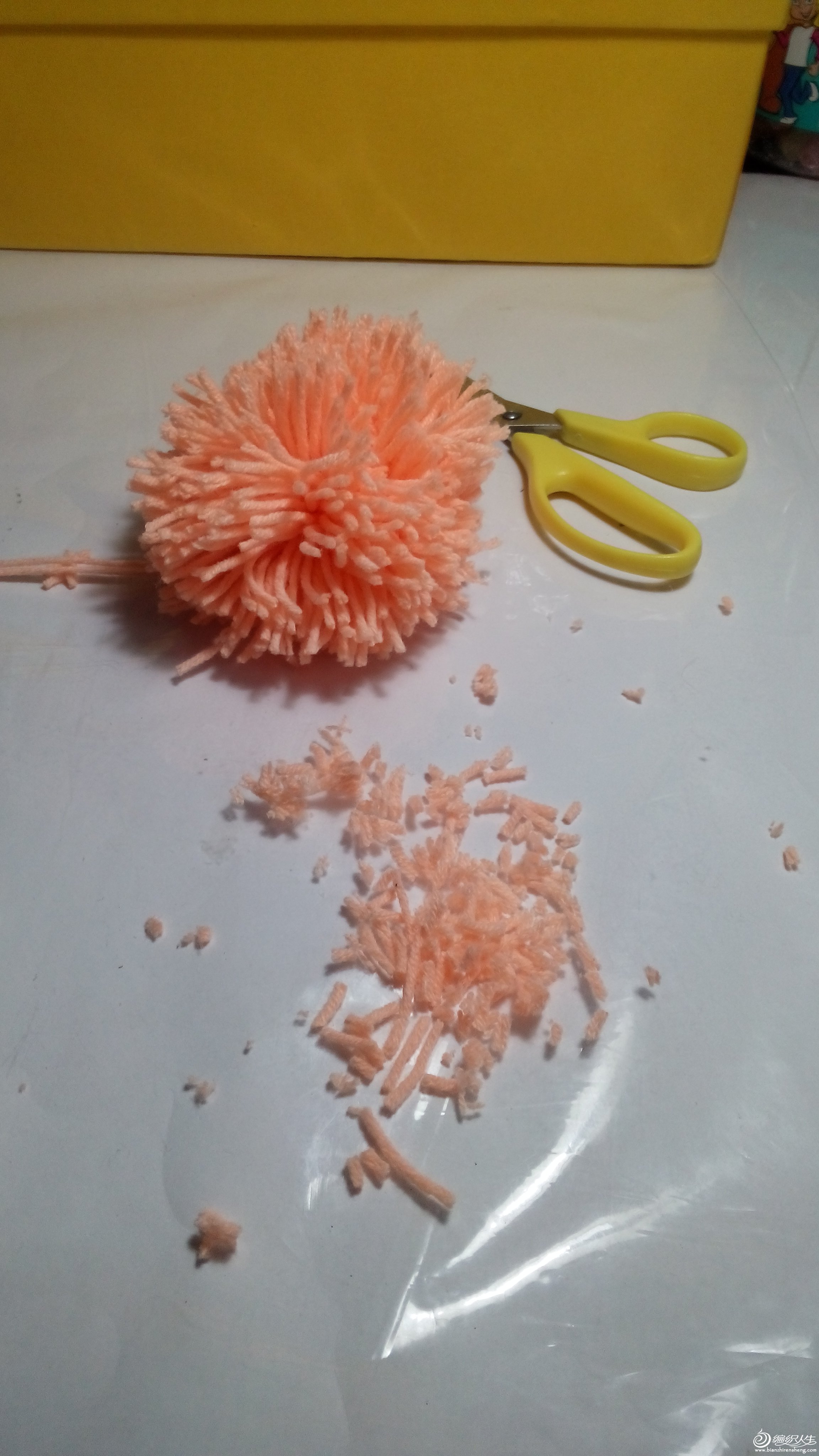 大小混装毛球diy手工制作幼教幼儿园毛毛球混色毛绒球现货玩具-阿里巴巴