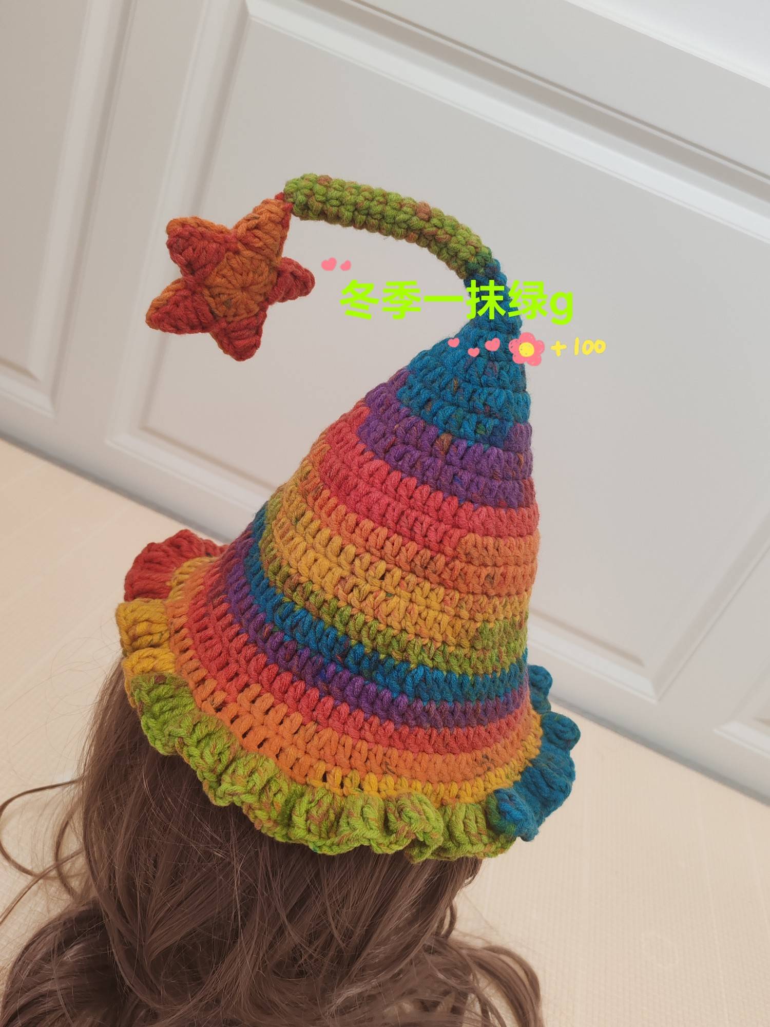 冬季一抹绿g~留住秋天的精灵帽