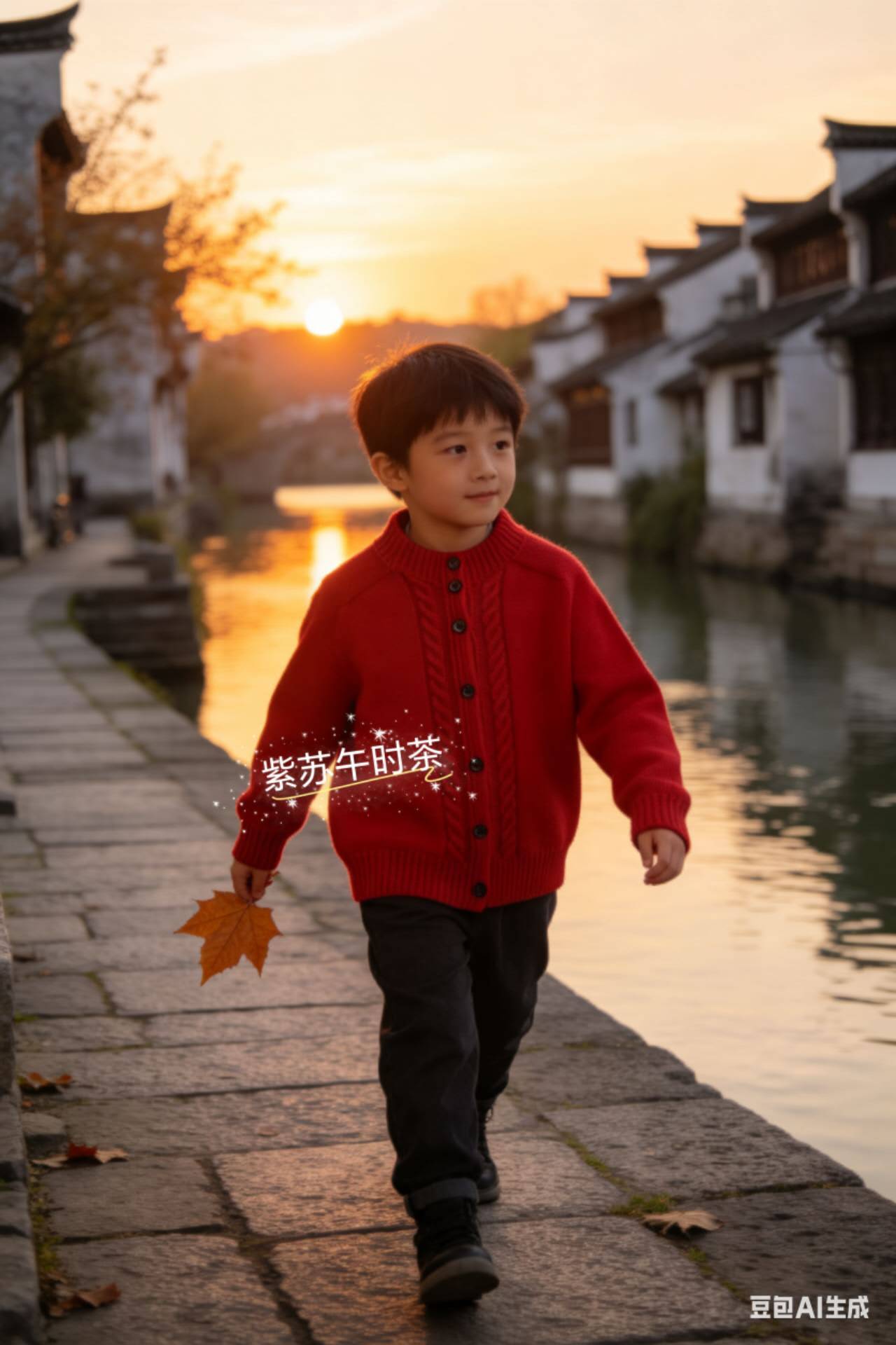 棒针马鞍肩毛衣