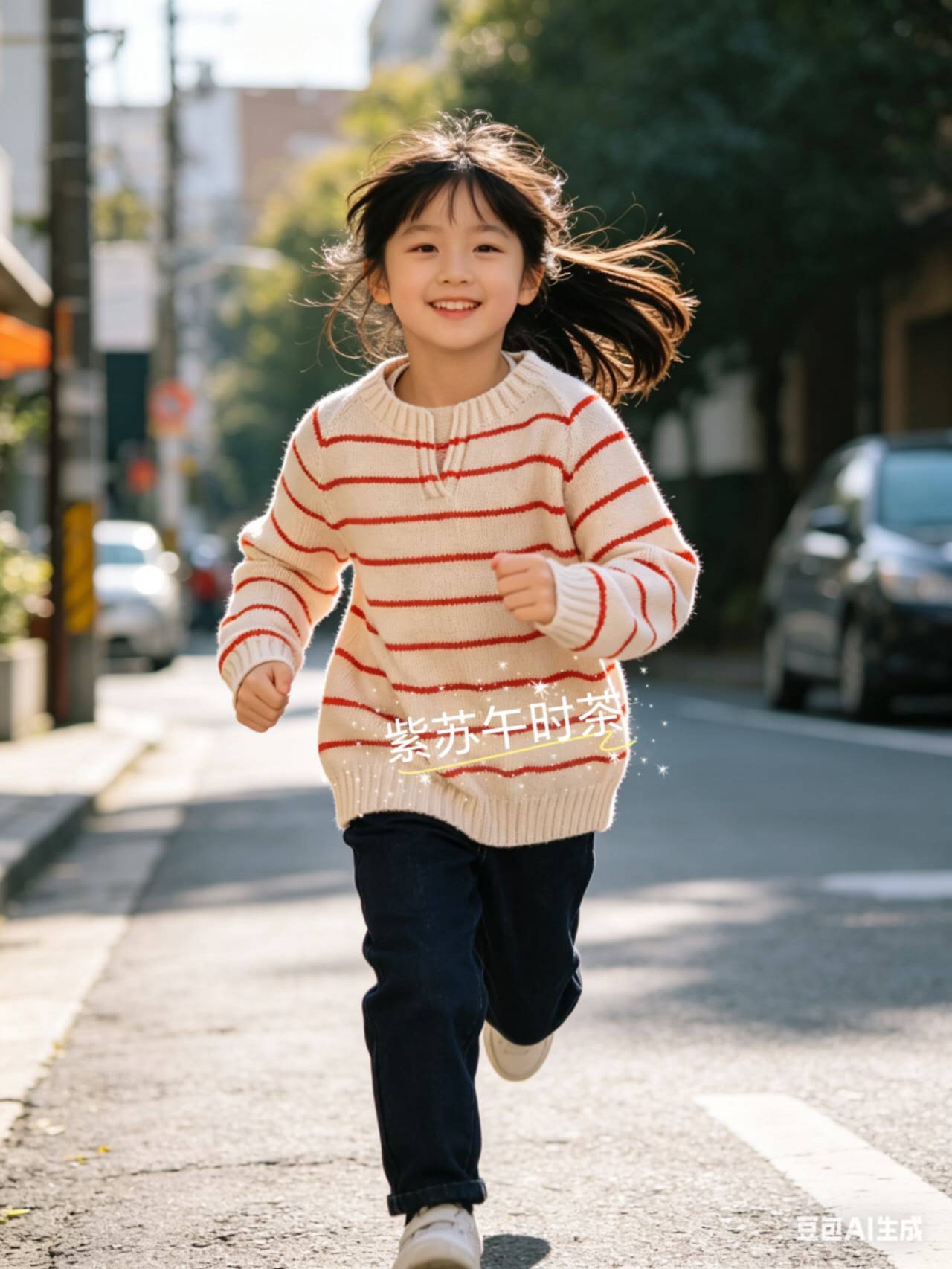 儿童棒针条纹毛衣 儿童棒针条纹毛衣
