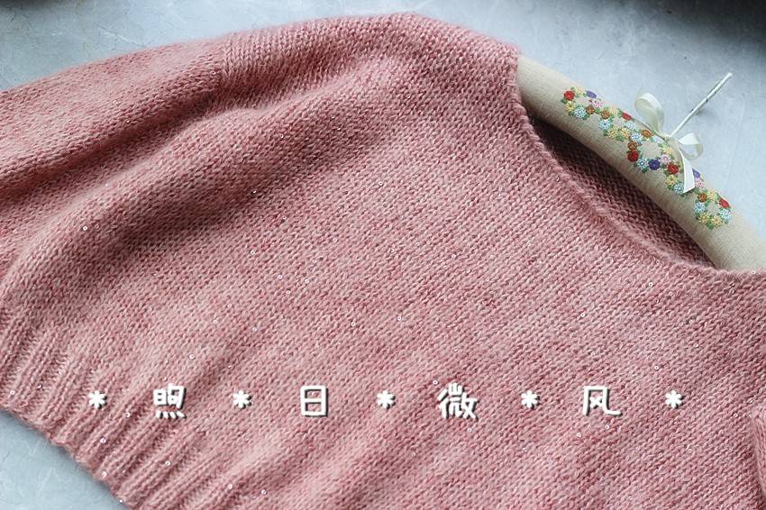 棒针女士毛衣