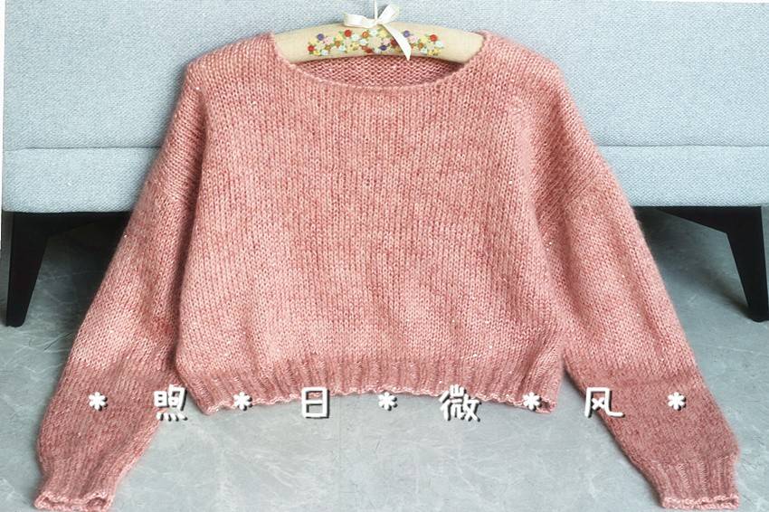 女士棒针毛衣