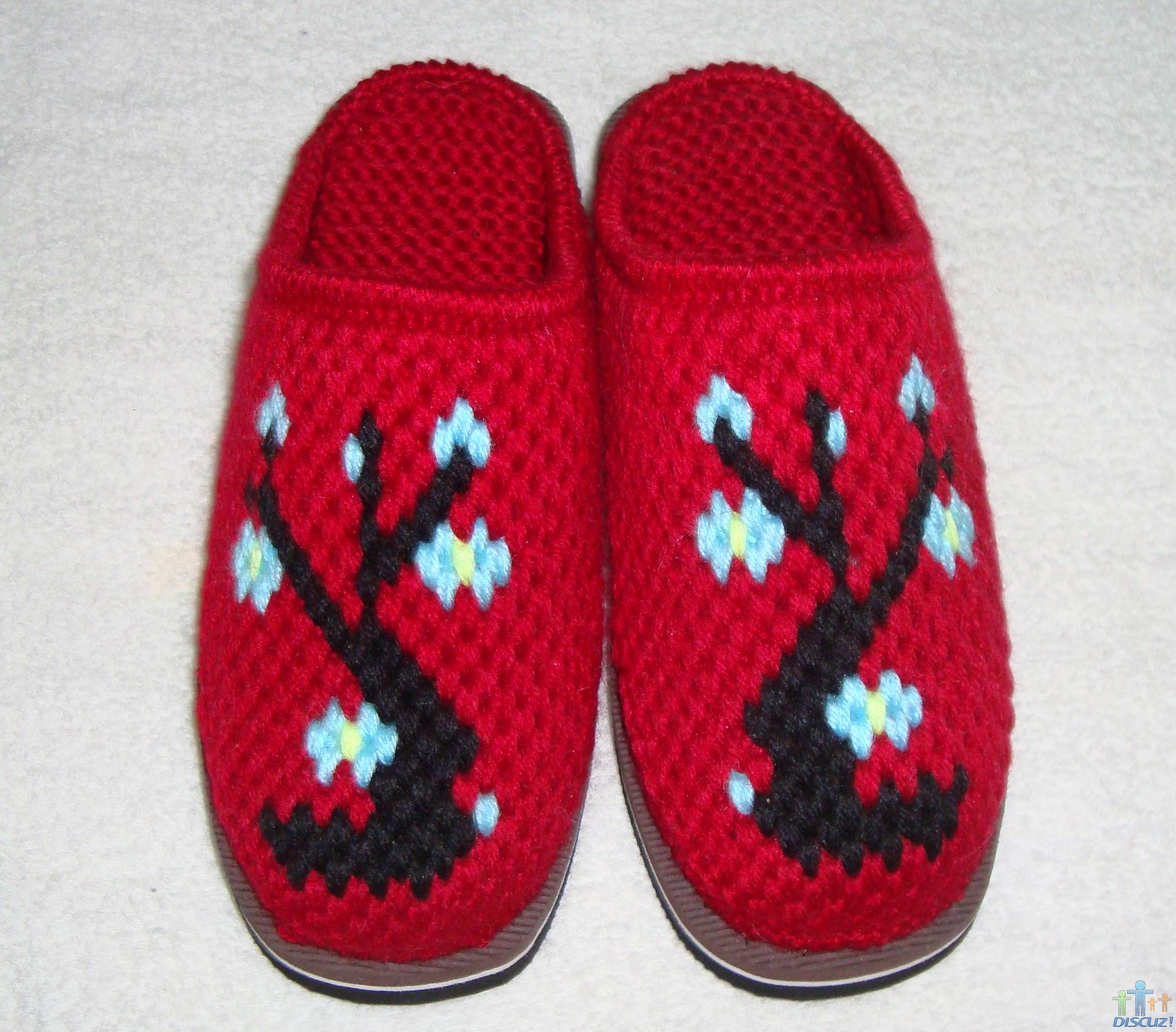 儿童家居棉拖鞋 手工编织毛线鞋 冬季加厚保暖防滑毛线棉鞋批发-阿里巴巴